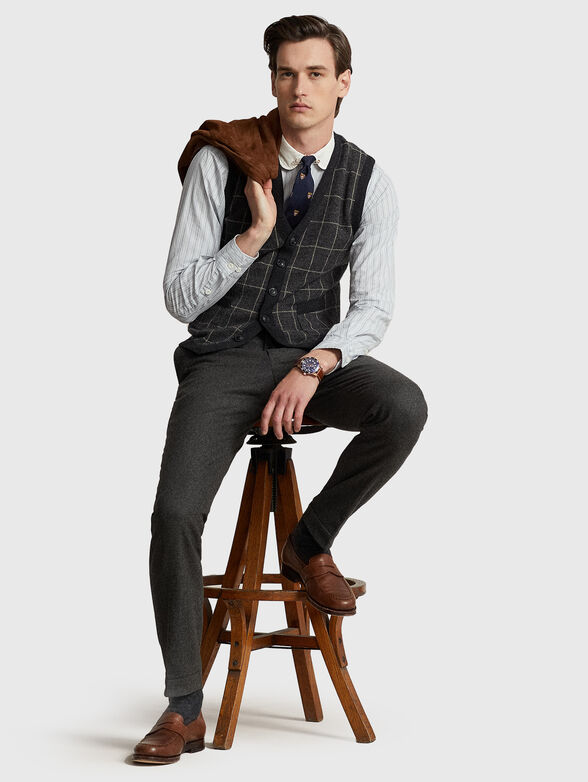 Wool-blend vest  - 2