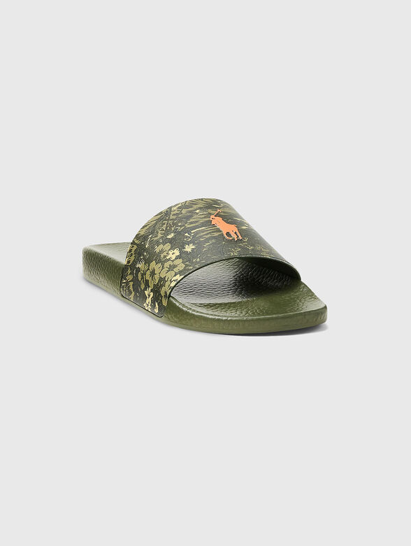 Slides with floral details - 2