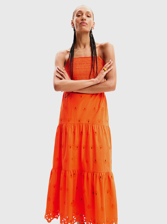 Оранжева рокля - 1