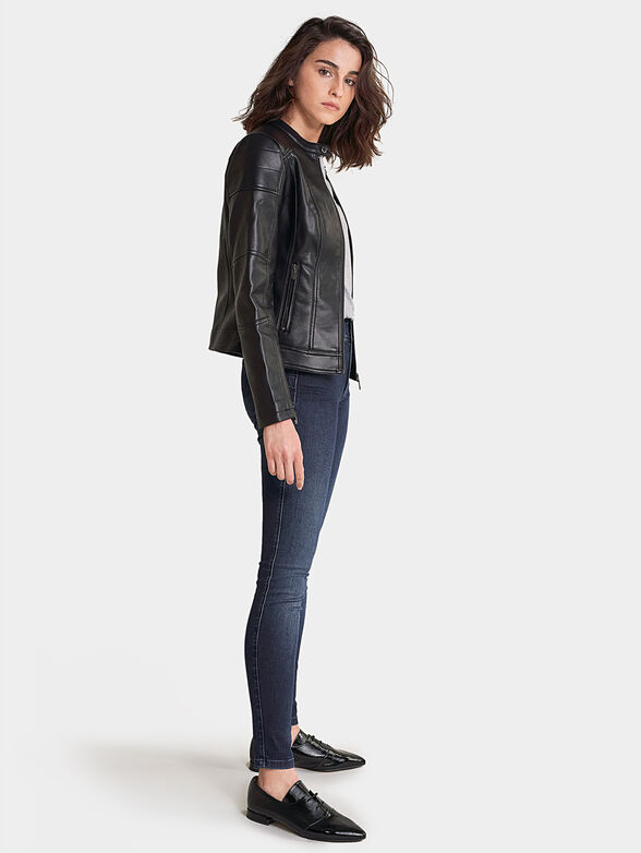 Faux leather jacket - 2