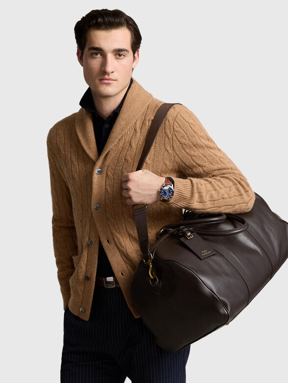 Leather travel bag  - 2