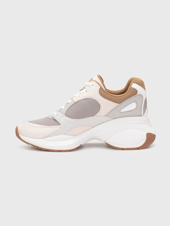 ZUMA leather sports shoes with logo - 4