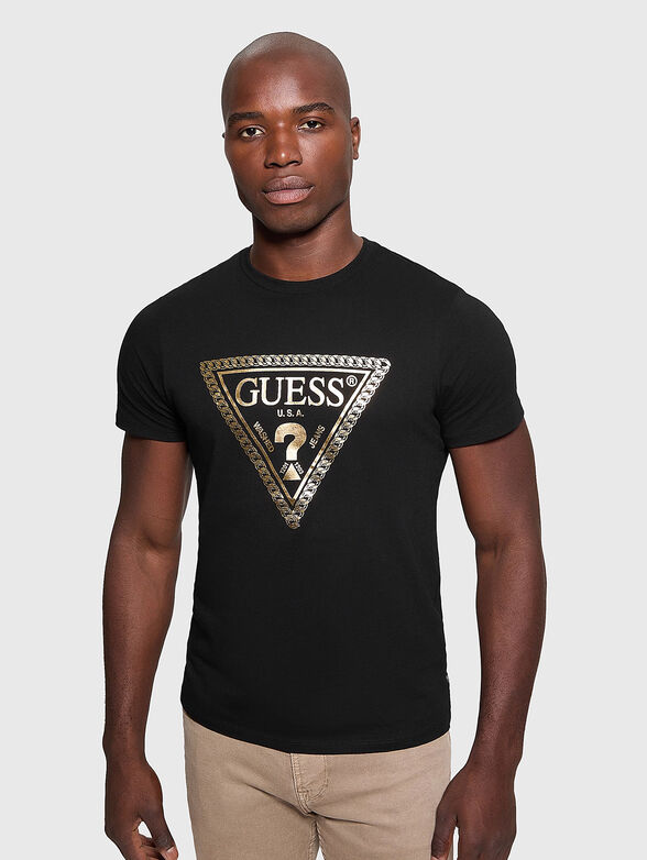 Cotton T-shirt with logo - 4