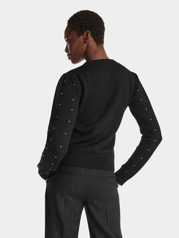 Wool sweater with studs - 3
