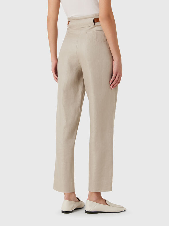 Trousers with accent buttons  - 2