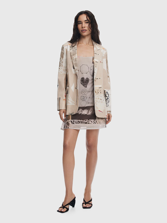 MR. CHRISTIAN LACROIX print jacket - 1