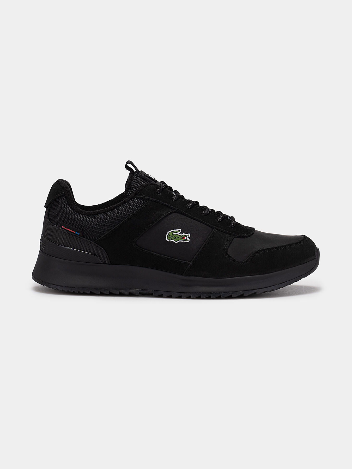 JOGGEUR black sneakers with logo accent brand LACOSTE Globalbrandsstore en