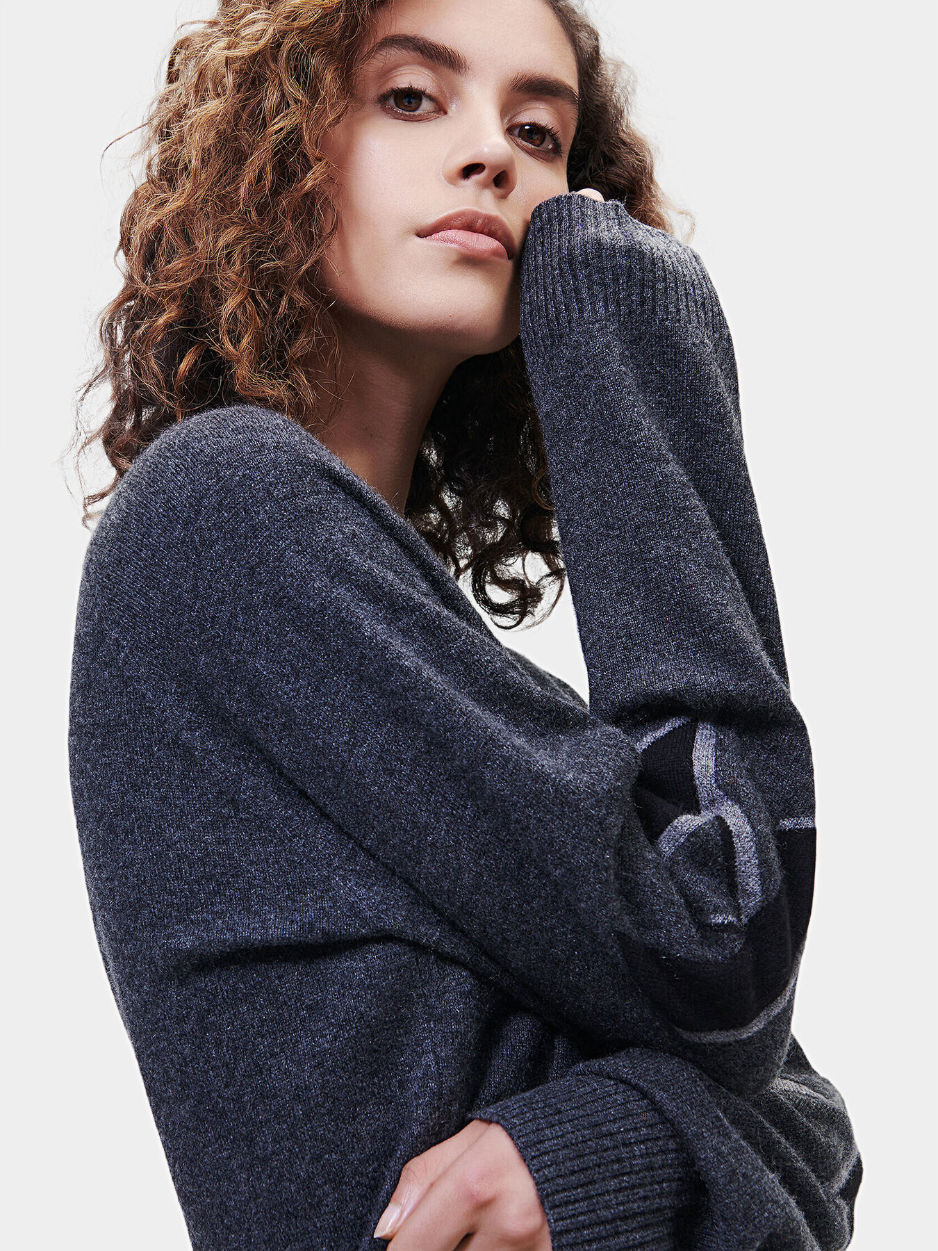 Monogram cashmere sweater new arrivals