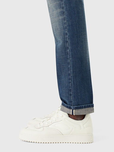 Slim jeans with washed effect - 4