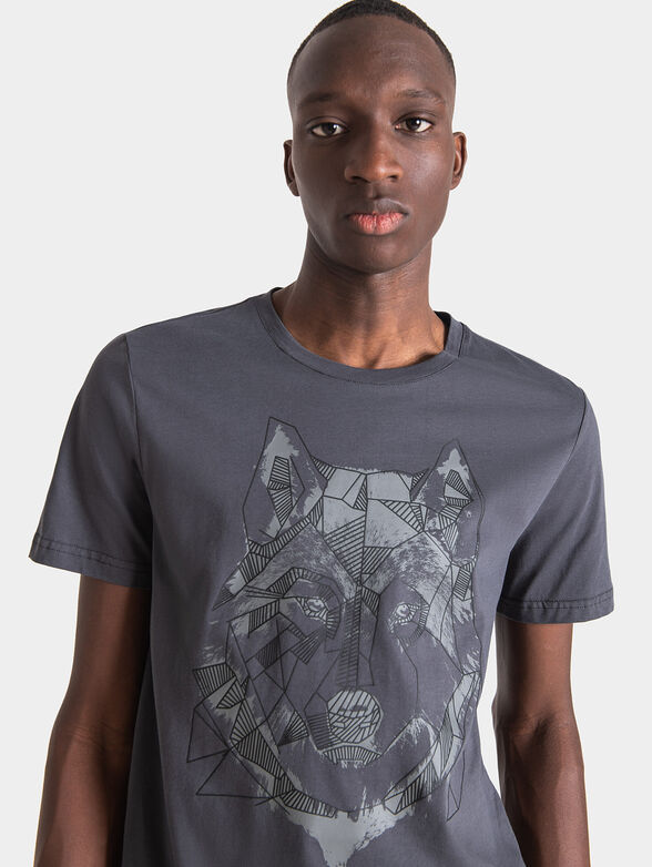 T-shirt with animal print - 2