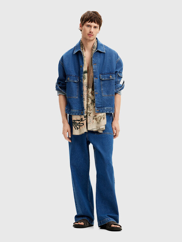 Blue denim jacket - 2