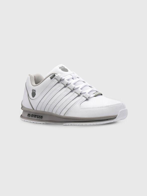 RINZLER white leather sneakers - 2