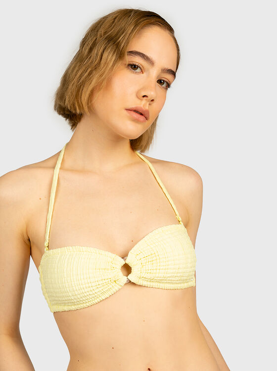 Pink bikini bra ROSE - 1