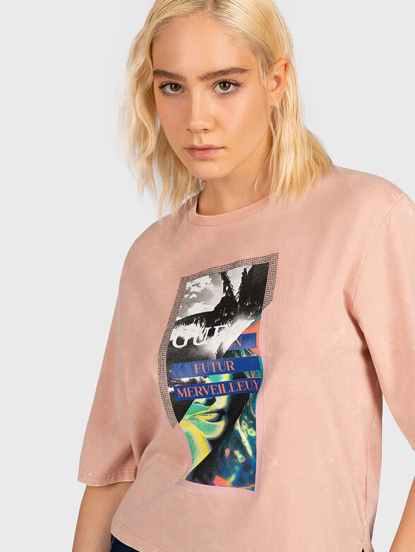 GENZIANA T-shirt with print - 3