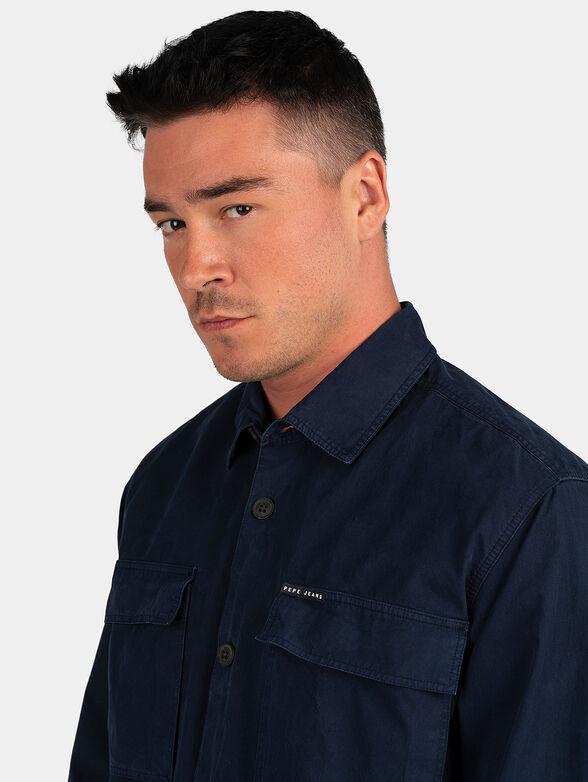PHIL shirt with buttons and logo detail - 4