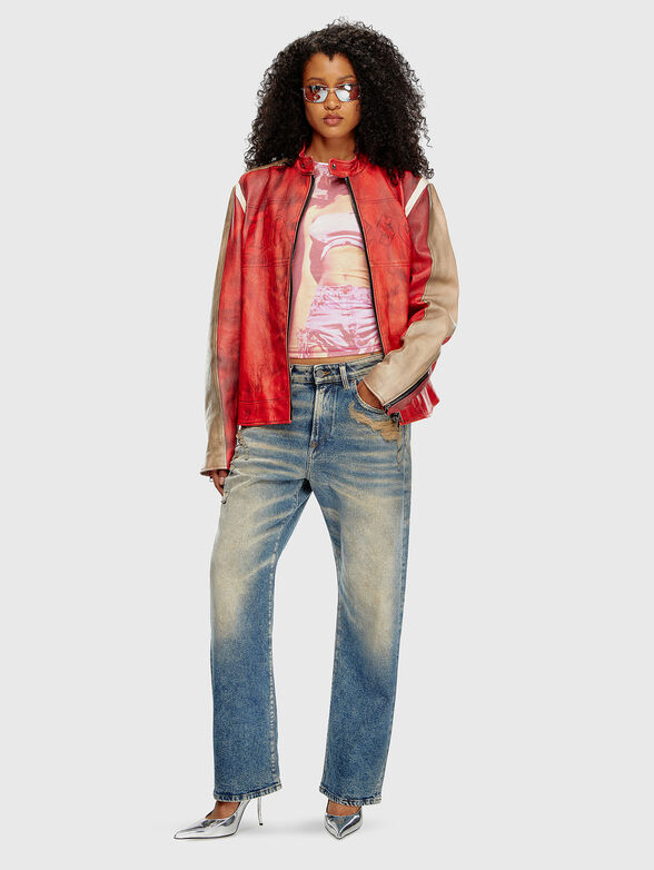 1999 D-REGGY jeans with washed effect and rips - 4