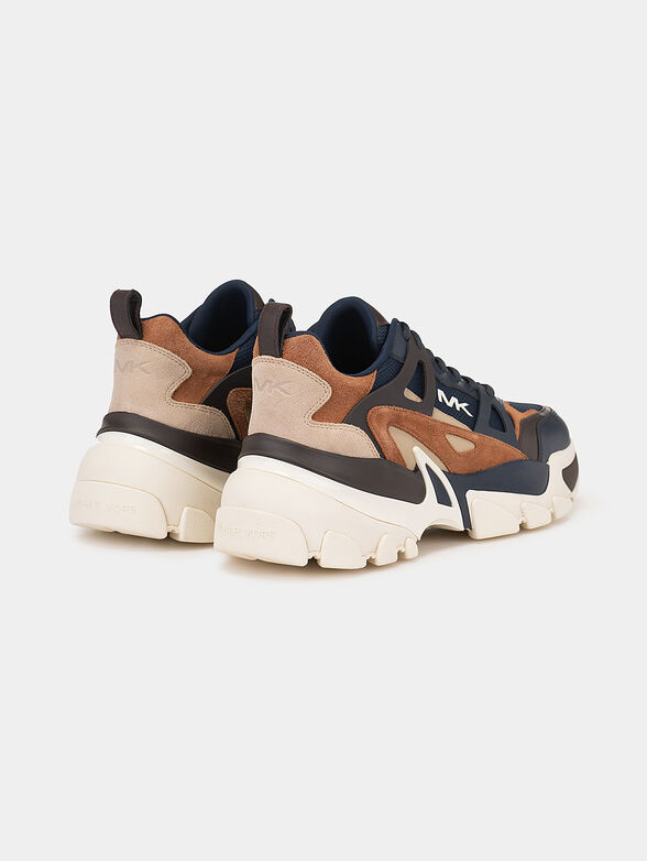 NICK TRAINER leather sneakers - 3