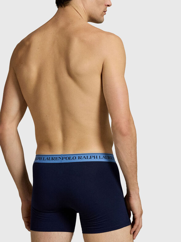Set of three pairs of boxer with logo - 3