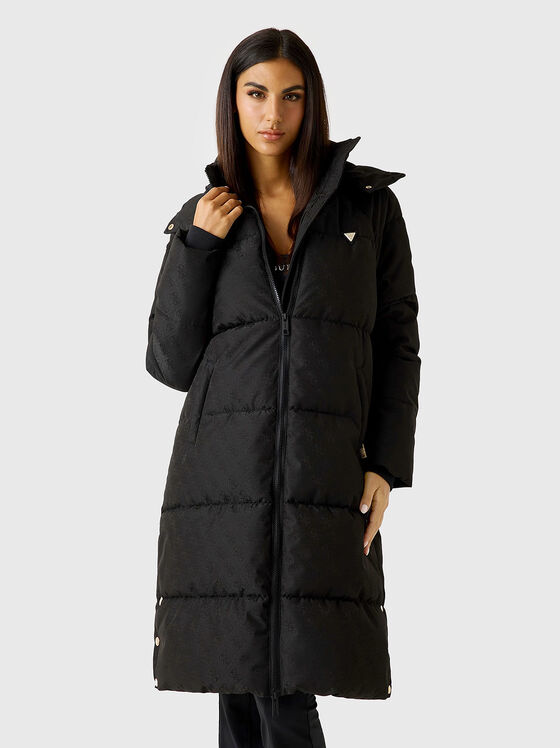 Long padded jacket with 4G logo - 1