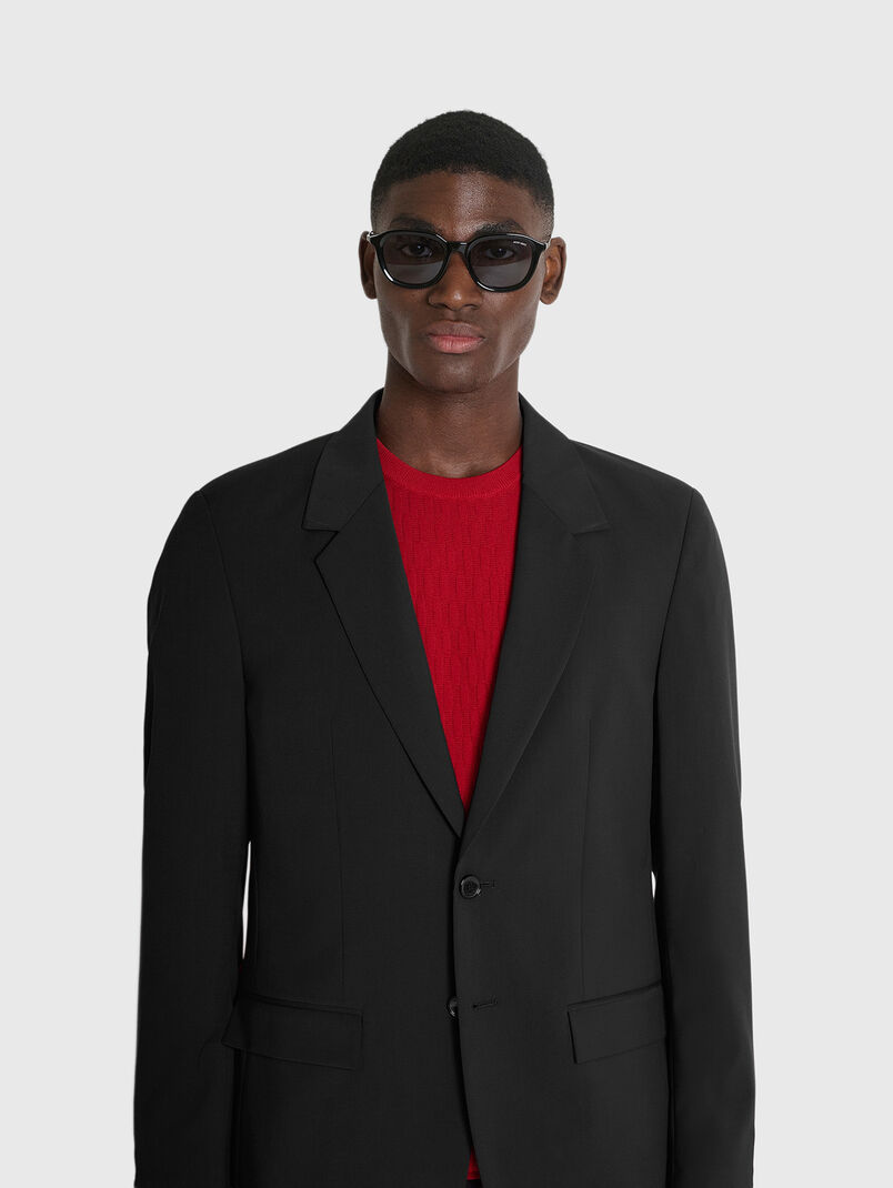 CHARLES blazer in black - 3