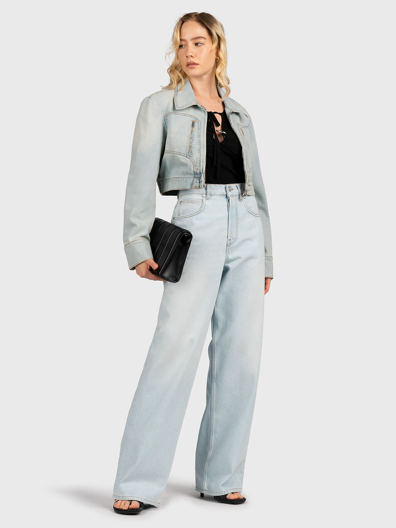 Wide jeans brand TRUSSARDI — Globalbrandsstore.com/en