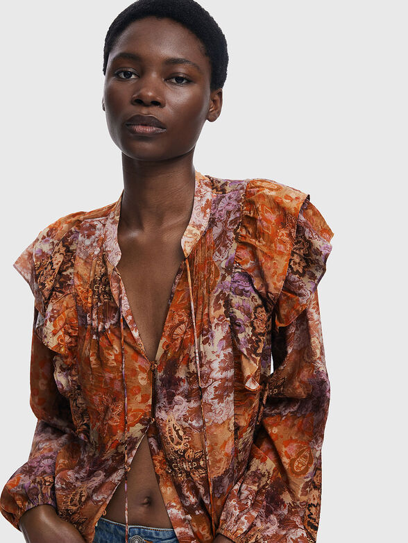 Paisley print blouse - 5
