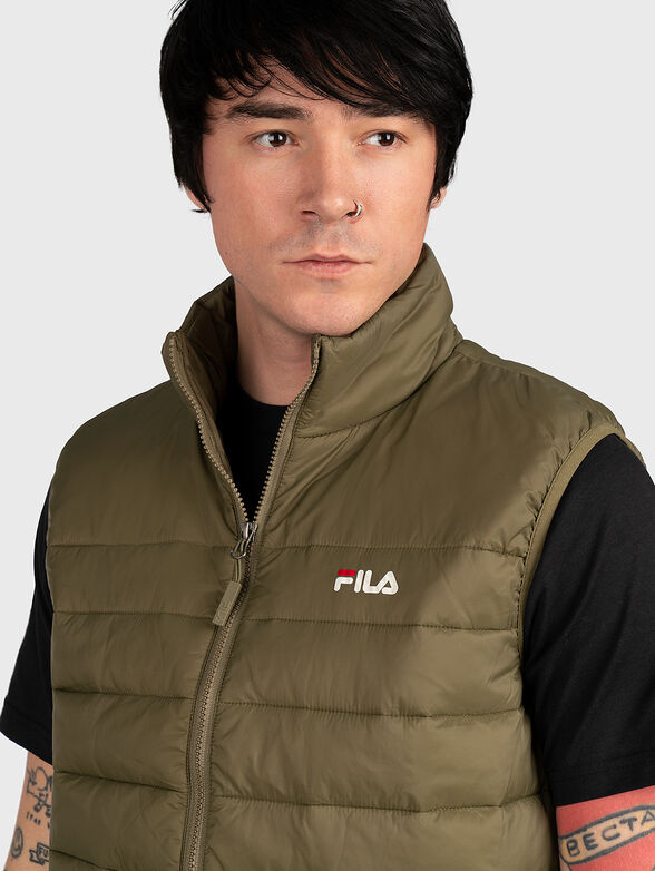 BERGLIGHT green vest with a zip - 4