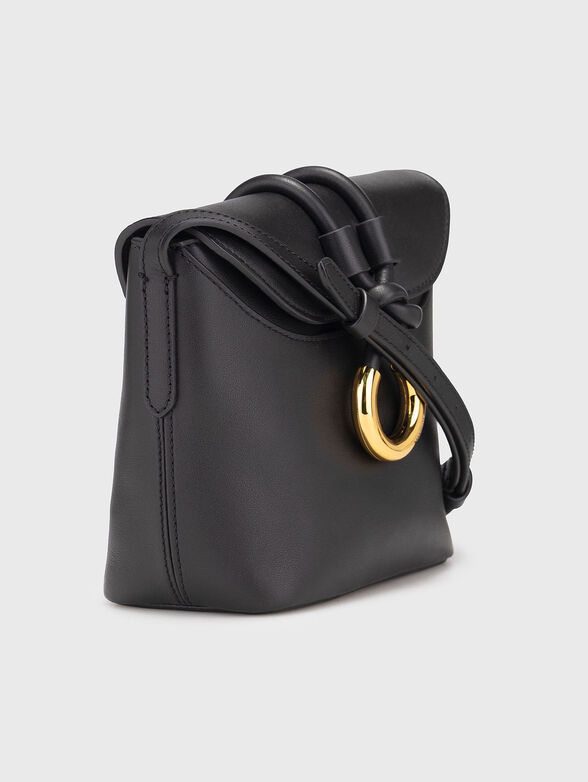 Beige crossbody bag with gold details - 4