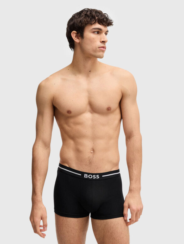 Set of three pairs of boxers with logo detail - 5