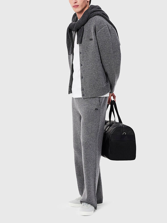 Cotton T-shirt with oval neckline - 2