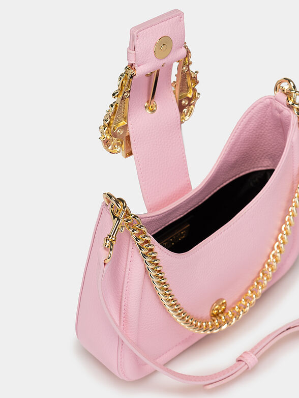 Small black bag with golden buckle - 6