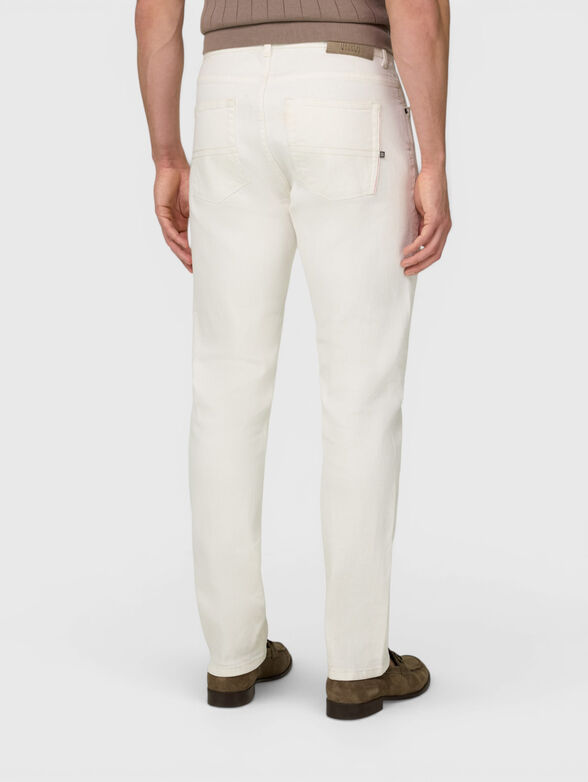 White cotton jeans - 2