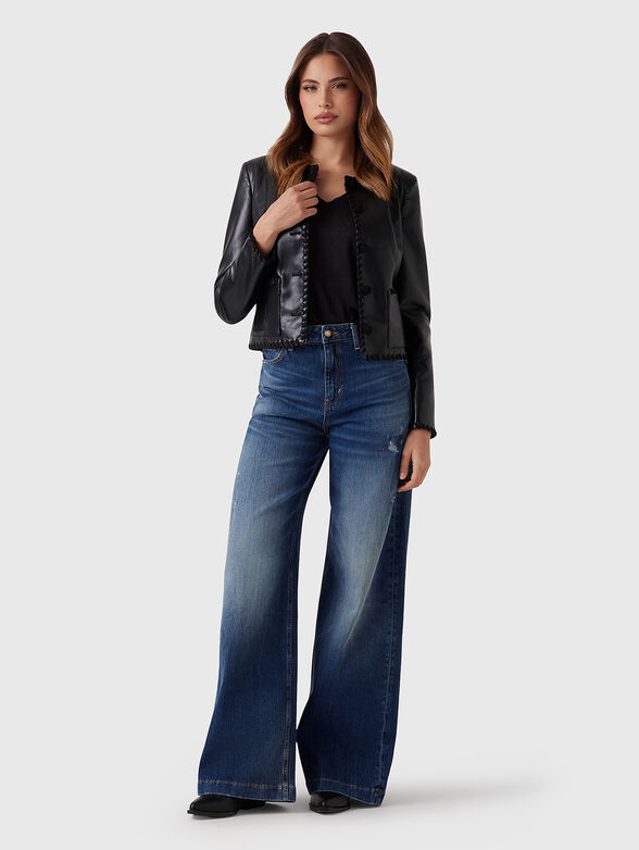 LEONTINE jacket with accent stitching - 2