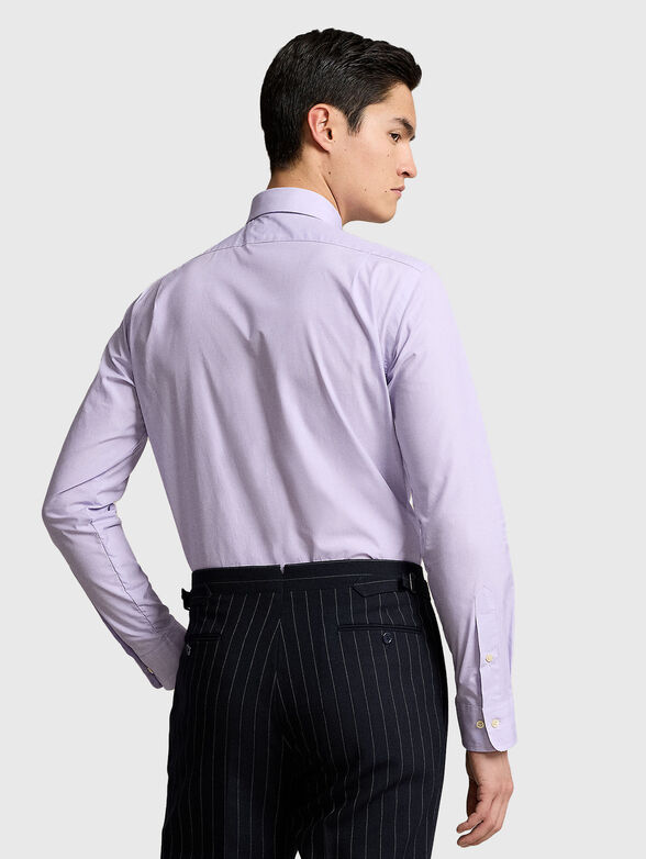 Light purple cotton shirt - 3