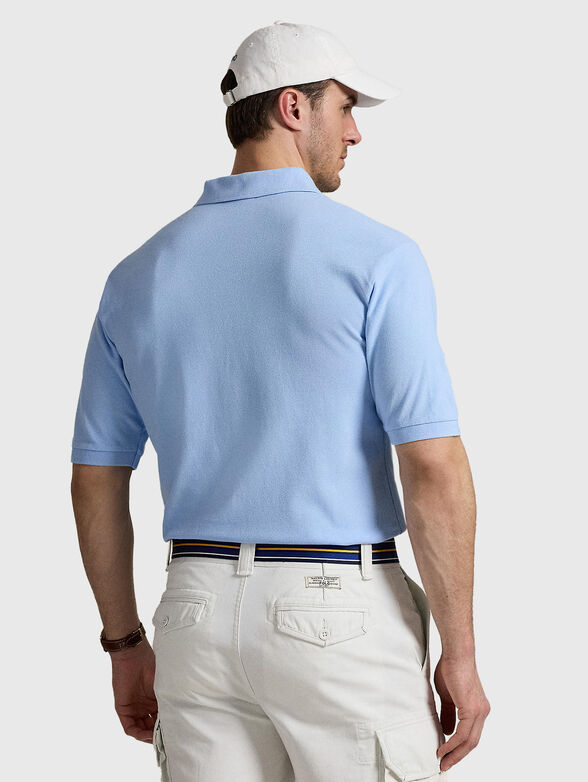 Polo shirt with short sleeves and logo - 3