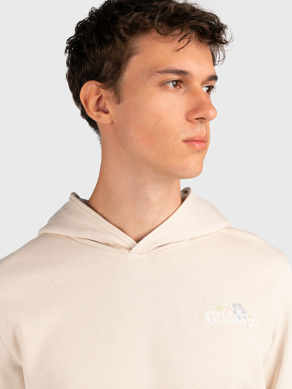 Sweatshirt with accent print on the back  - 5
