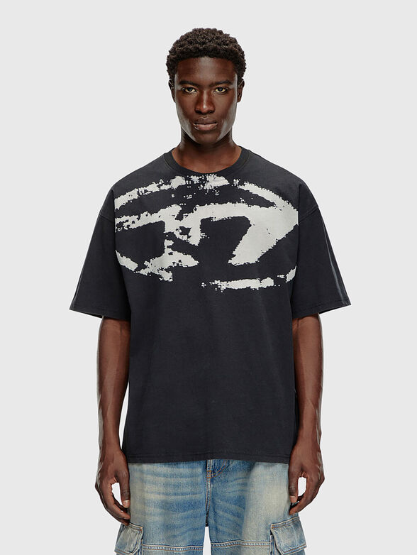 T-BOXT-N14 T-shirt with logo accent  - 1