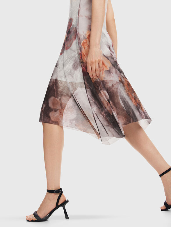 ARENA dress with sheer effect  - 4