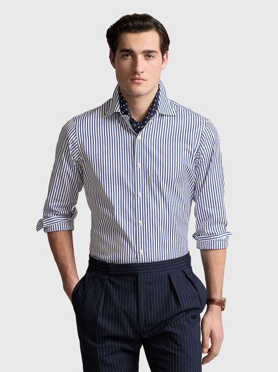 Cotton striped shirt - 1