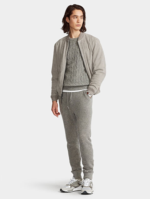 Grey bomber jacket - 4