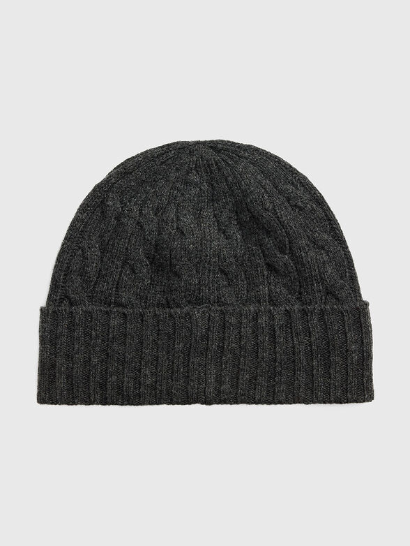 Knitted wool hat - 2