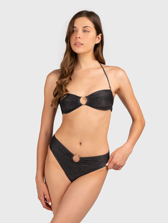 Bikini bottom with metal accent - 3