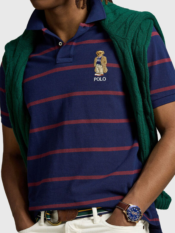Polo Bear striped polo shirt - 4