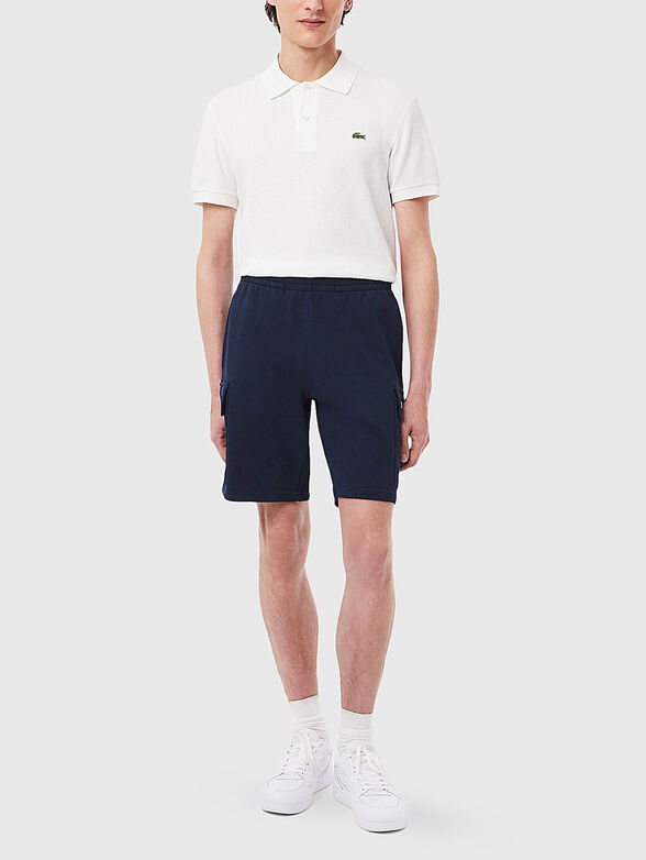 Shorts with logo embroidery - 5