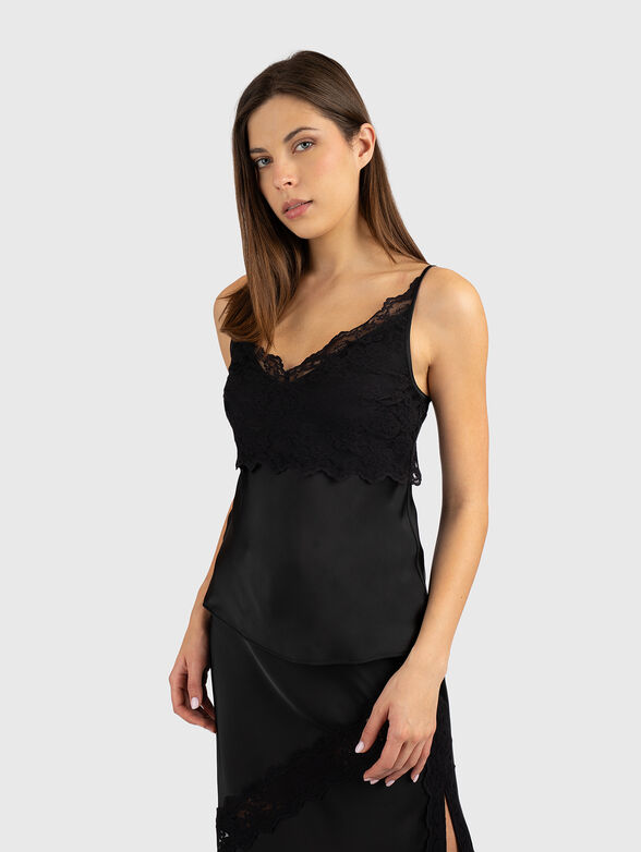 CASME top with lace - 1