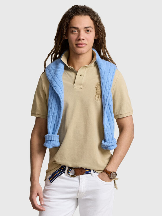 Polo shirt with logo embroidery - 1