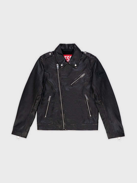 GARRETT leather biker jacket - 1