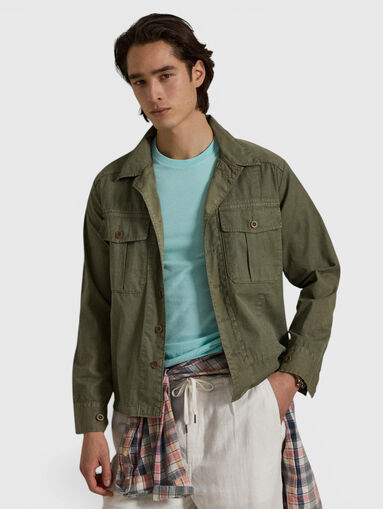 Blue cotton T-shirt - 5