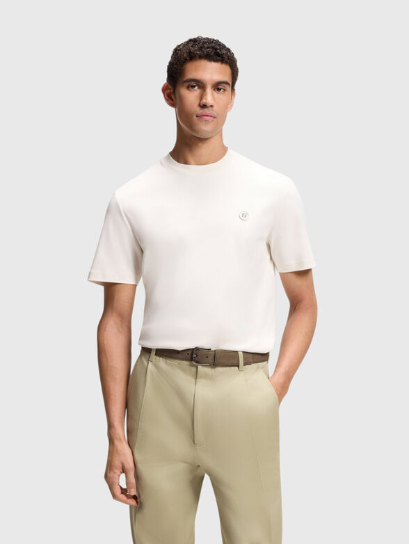 Crew neck cotton T-shirt - 1