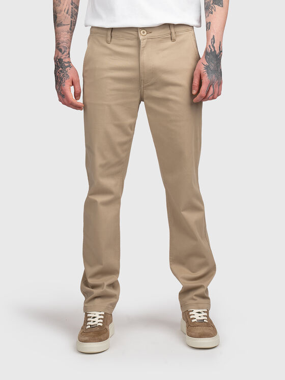 Чино панталон ANGELS в бежов цвят - 1